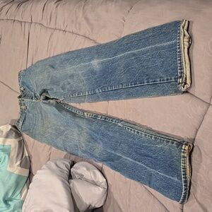 ❤️10/$20 vintage bonjour Paris jeans As is